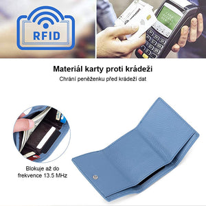 Dámská mini peněženka RFID