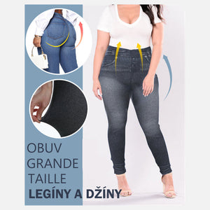 Slim Stretch Jeans Legíny pro ženy