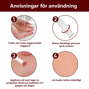 Borttagning av taggar och födelsemärken - Köp 1 och få 1 gratis (2 st)