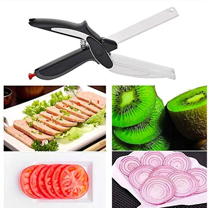Köksskärare 2 i 1 kniv sax