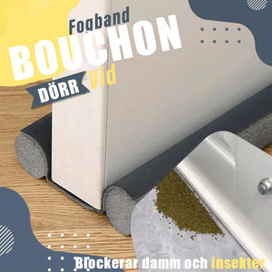 Tätningslist för dörrbottnar, ljudisolerad, insektsskyddad
