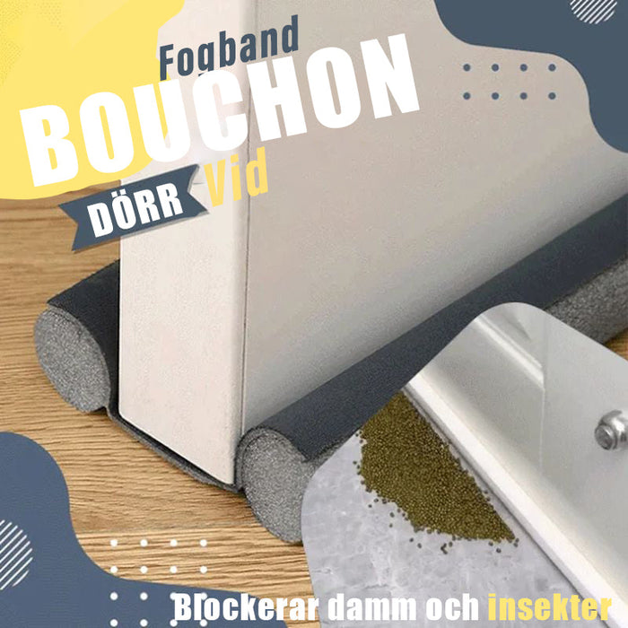 Tätningslist för dörrbottnar, ljudisolerad, insektsskyddad