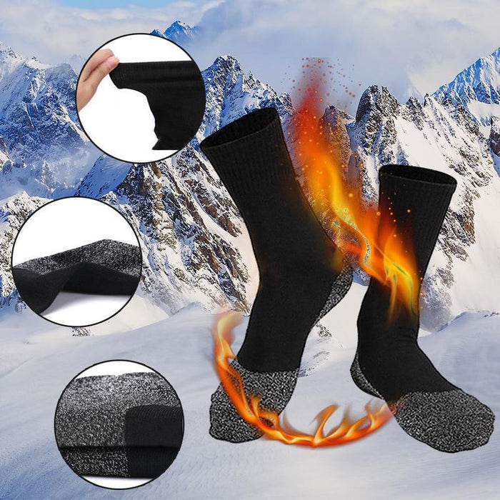 Varma strumpor 35 grader konstant temperatur strumpor