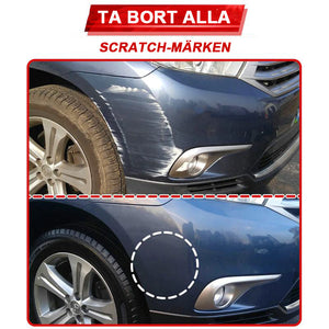 Nano-spray för snabb reparation av bilrepor