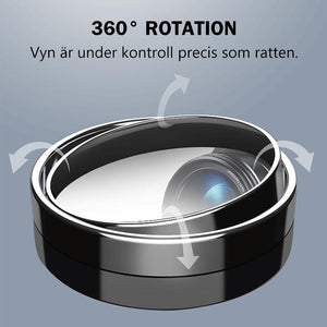 Liten, rund, 360° roterande bilspegel (2 stycken)