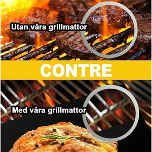 Non-stick grillmattor