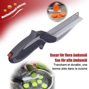 Köksskärare 2 i 1 kniv sax