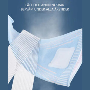 Praktisk knäskydd med kompression