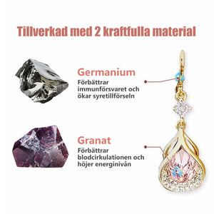 Magnetogena örhängen för lymfflöde