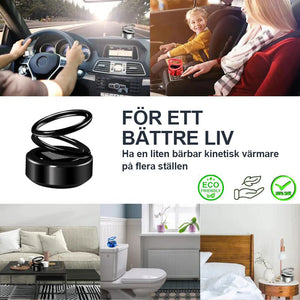 Portabel kinetisk värmare i miniformat